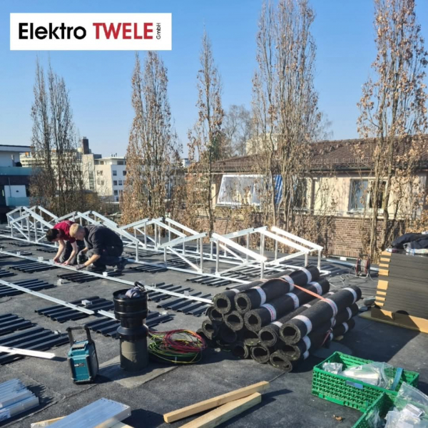 Dachinstallation